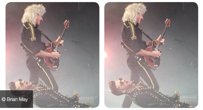 Brian and Adam stage shot - stereo