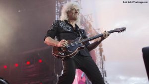 Brian May on stage