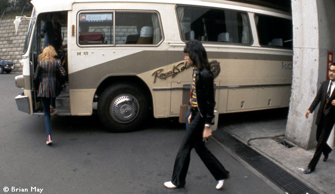 Freddie in Japan by Brian May
