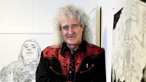 Brian May promoting Queen in 3-D - Sydney